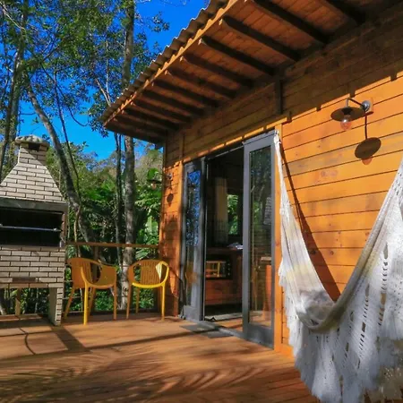 Chale Da Arvore, Vivenda Serra Velha, Chales De Montanha Timbe do Sul Exterior photo